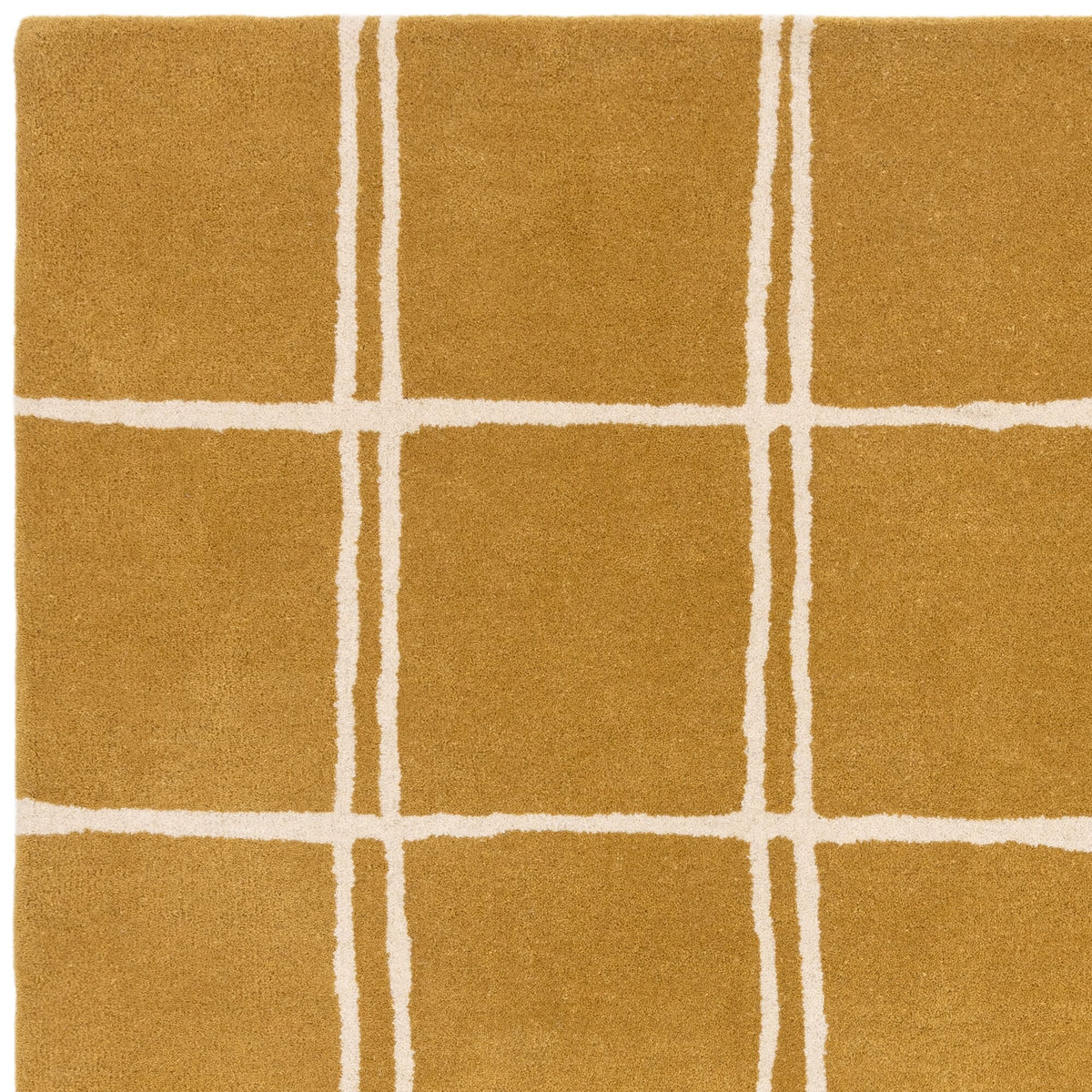 Albany Grid Gold rug