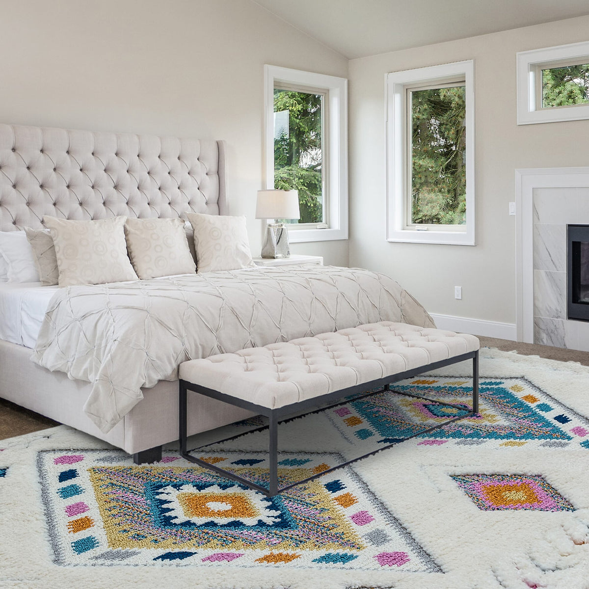Ariana AR09 Rhombus rug