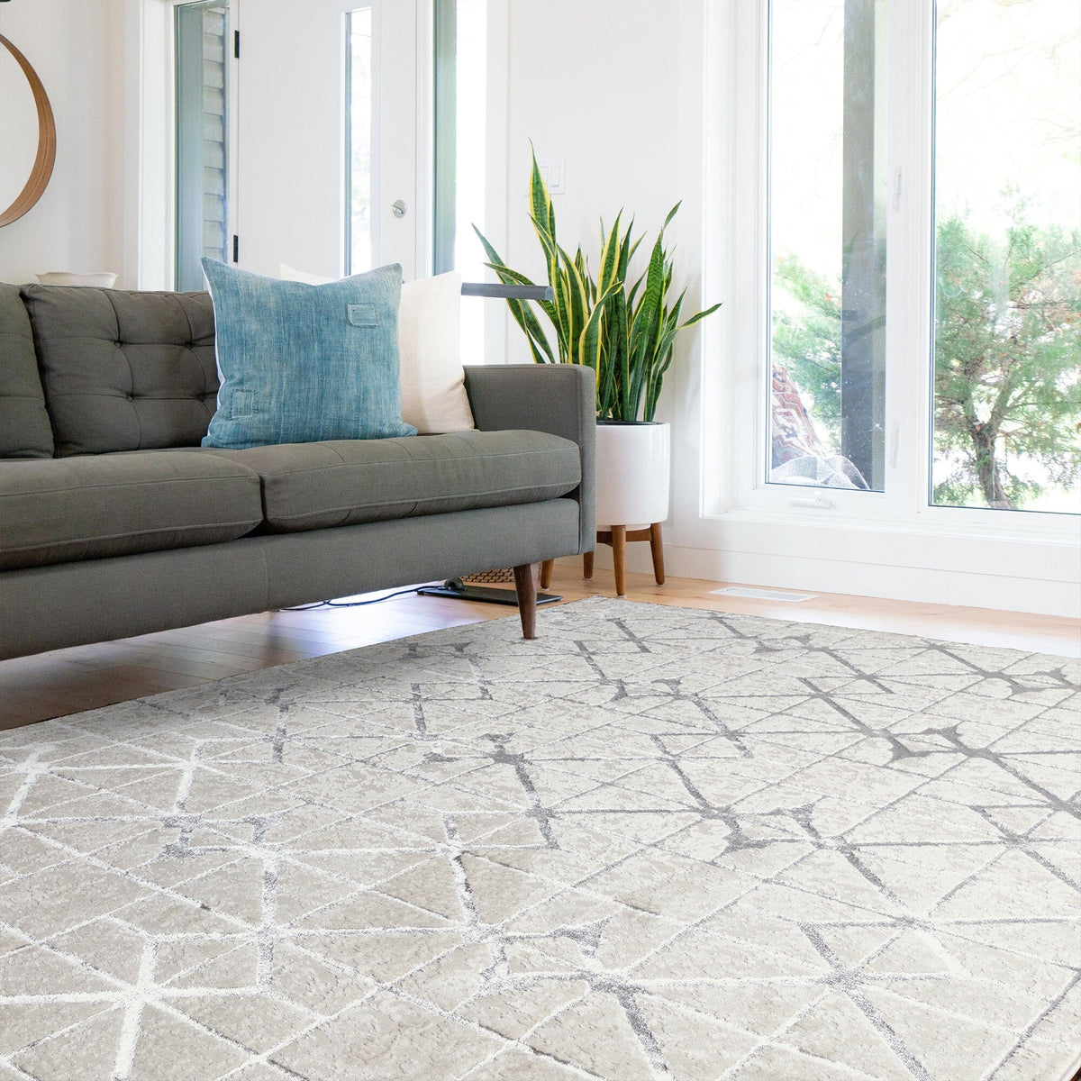 Aurora AU11 Lattice rug