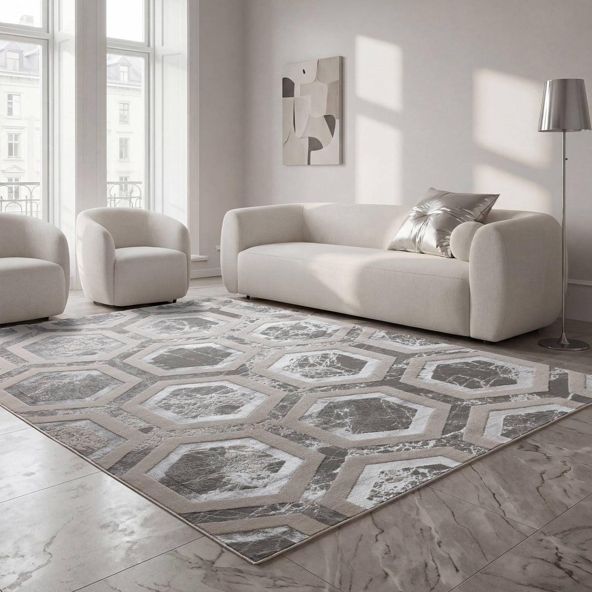 Aurora AU12 Crystal rug