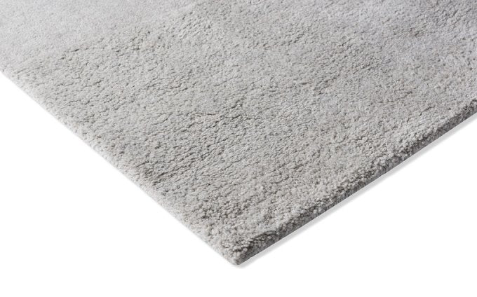 Decor Scape Natural Grey rug corner detail