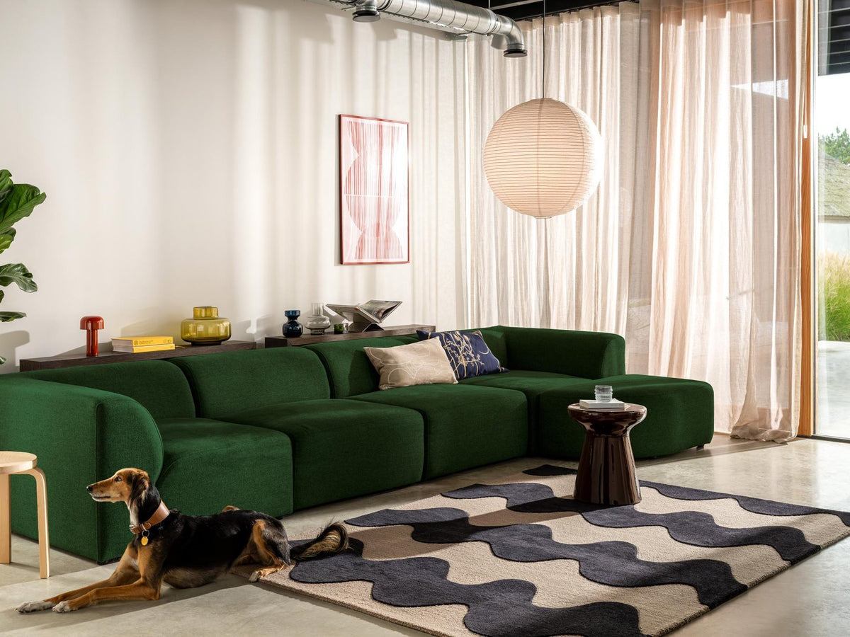 Marimekko Lokki Black rug | Kelaty