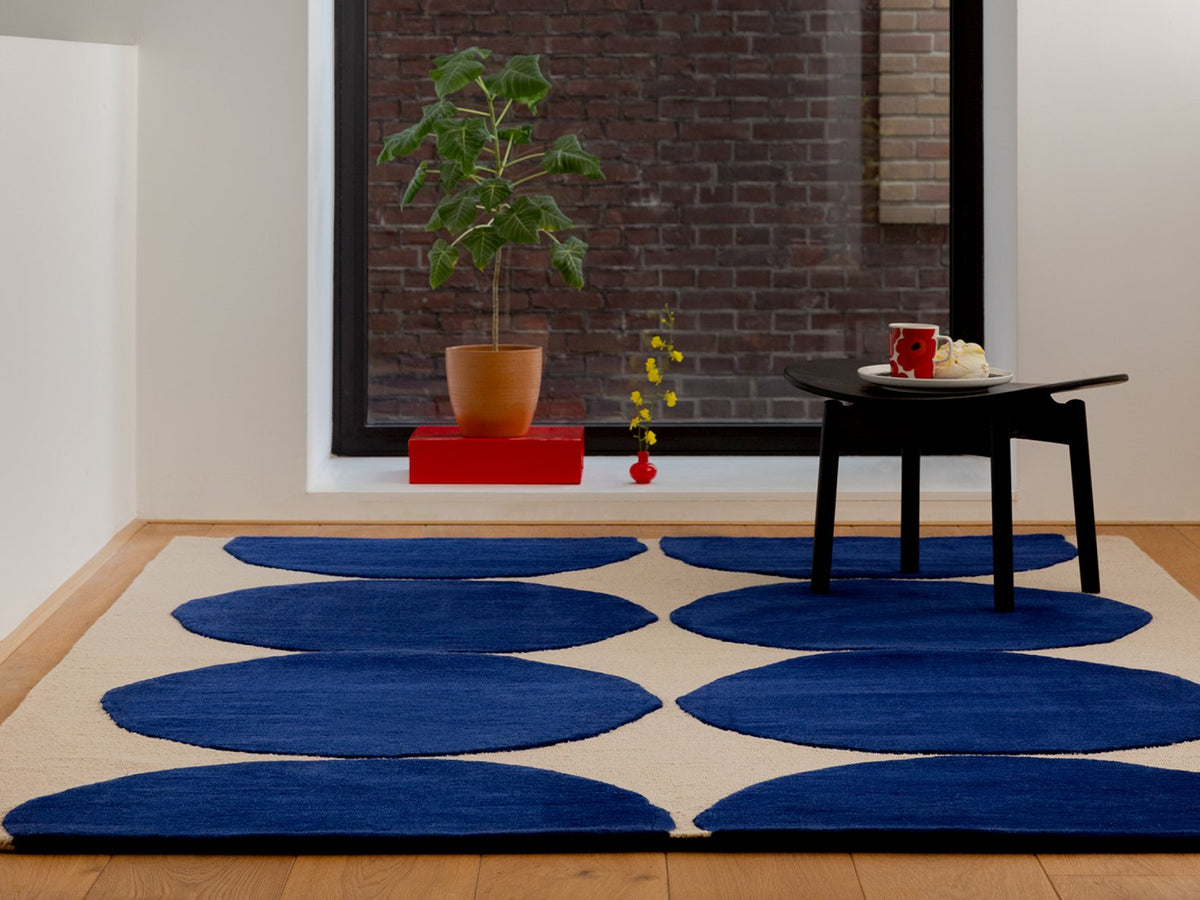 Marimekko Isot Kivet Blue rug | Kelaty