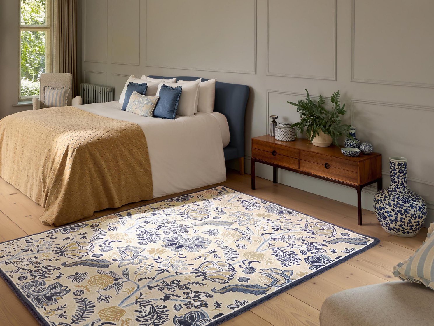 Sanderson Shalimar China Blue | 148508