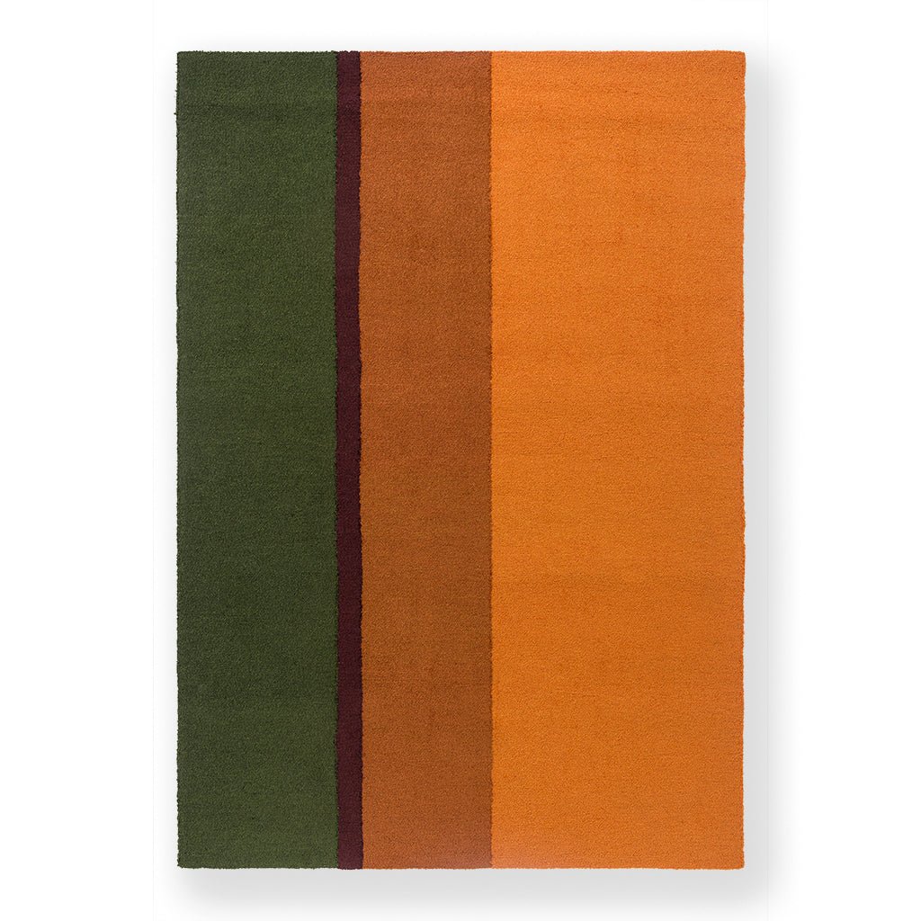 Habitat Festival Stripe Green rug