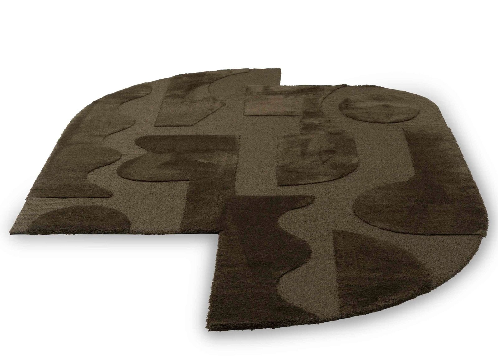 Mural Form Forest rug