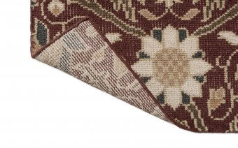 Morris & Co Montreal Russet rug texture close-up