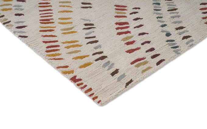Harlequin Frescoes Amber 141701 rug corner detail
