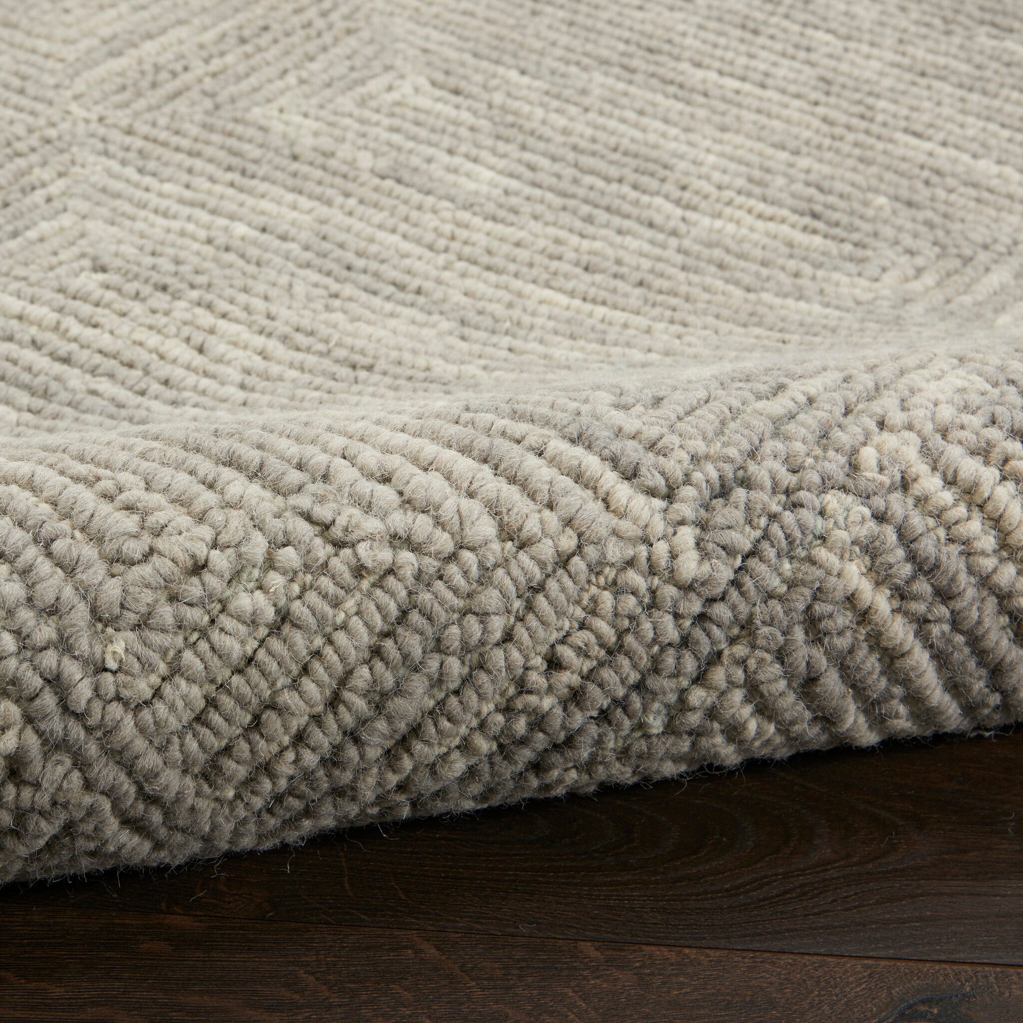 Colorado CLR04 Grey rug detail
