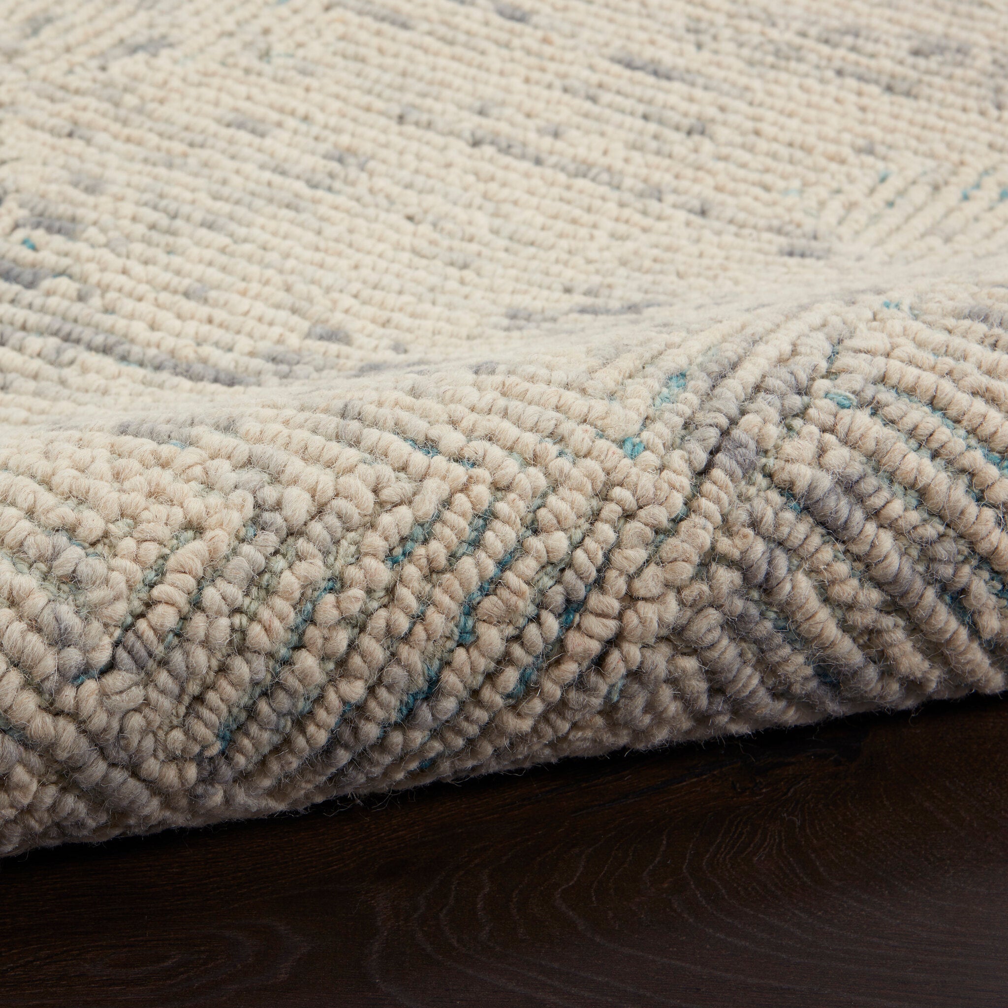 Colorado CLR04 Ivory Grey Teal rug