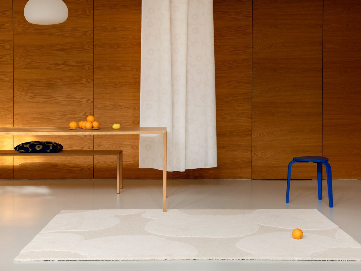 Marimekko Iso Unikko Natural White rug | Kelaty