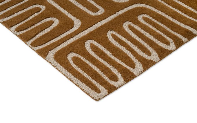 Harlequin Hollow Tan 141103 rug corner detail