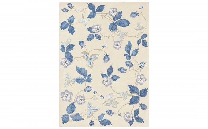Wedgwood Wild Strawberry Cream 38108 rug full flat view