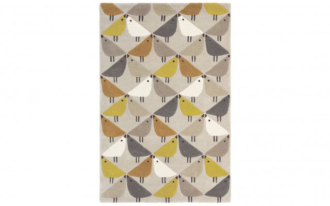 Scion Lintu Dandelion rug full flat view