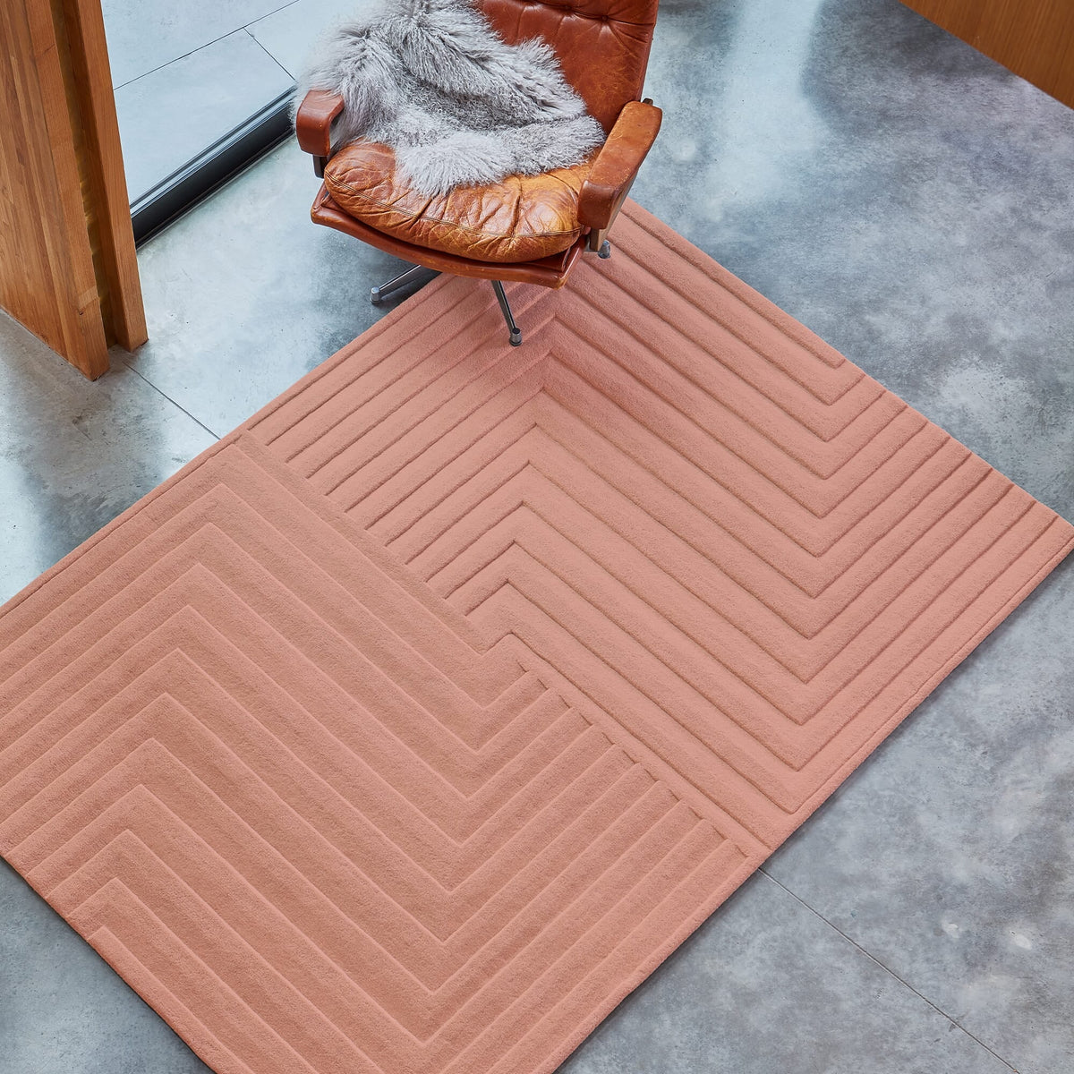 Form Pink rug