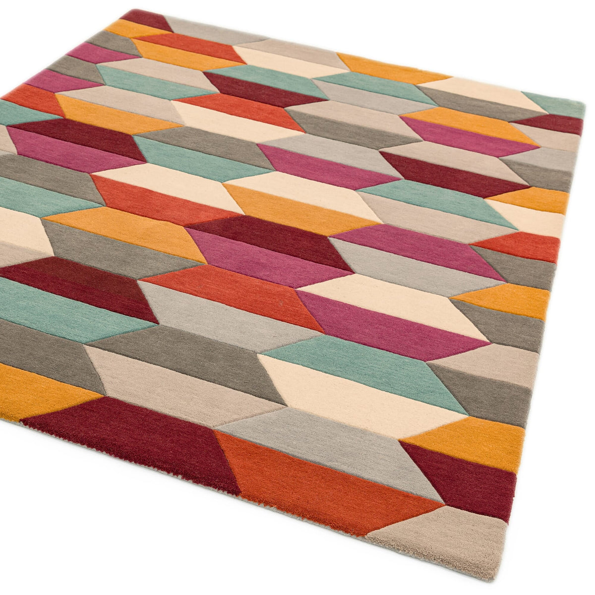 Funk 03 Honeycomb Bright rug