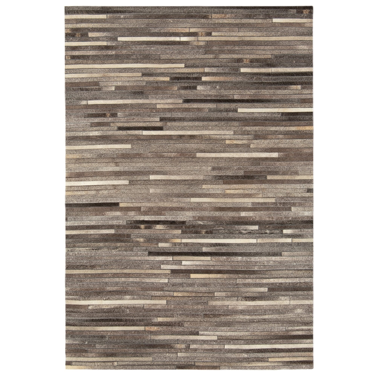 Gaucho Dark Grey Stripe rug