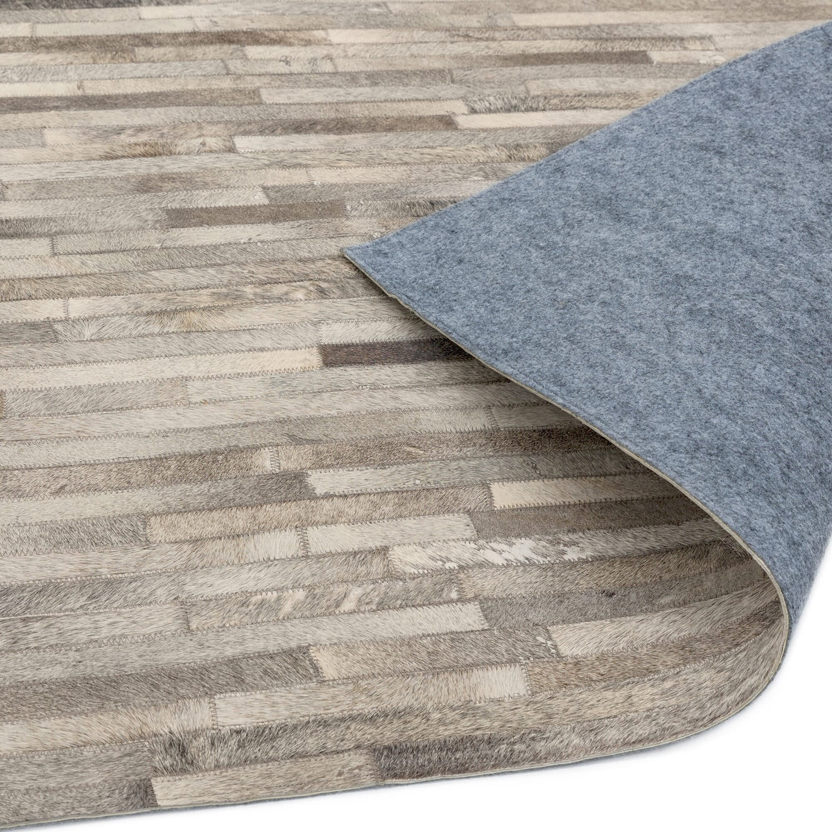 Gaucho Light Grey Stripe rug