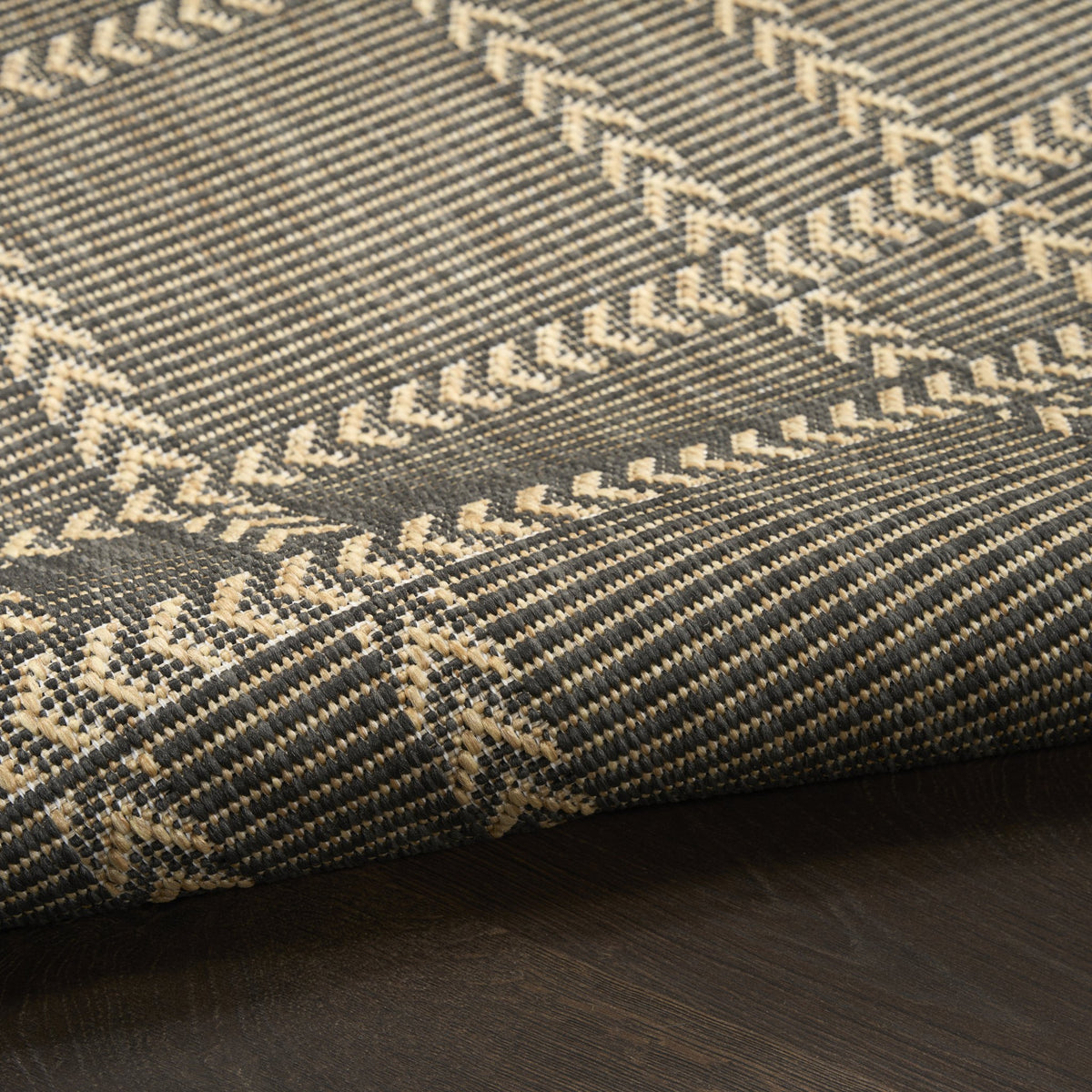 Horizon Indoor Outdoor HOZ 04 Charcoal rug