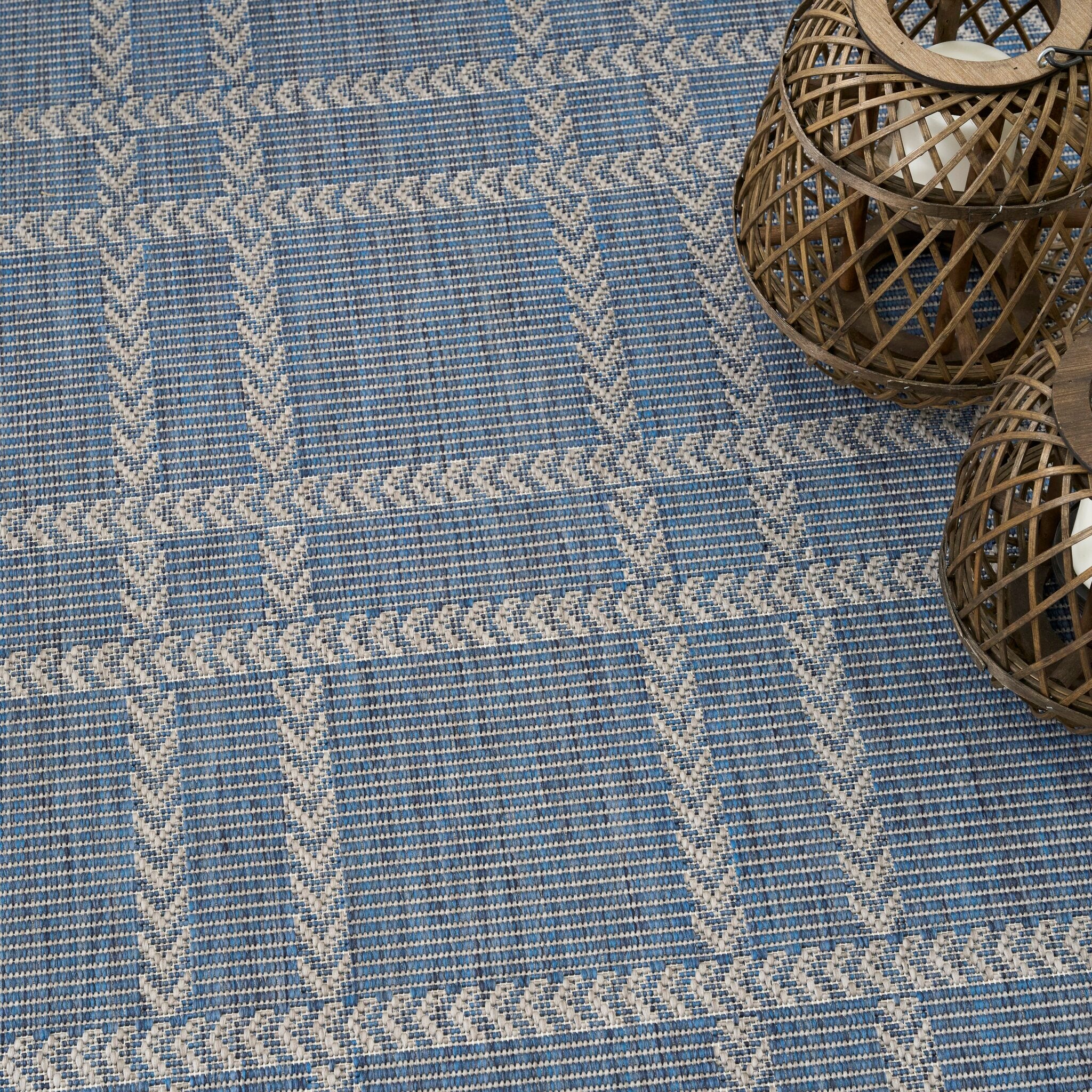 Horizon Indoor Outdoor HOZ 04 Navy rug