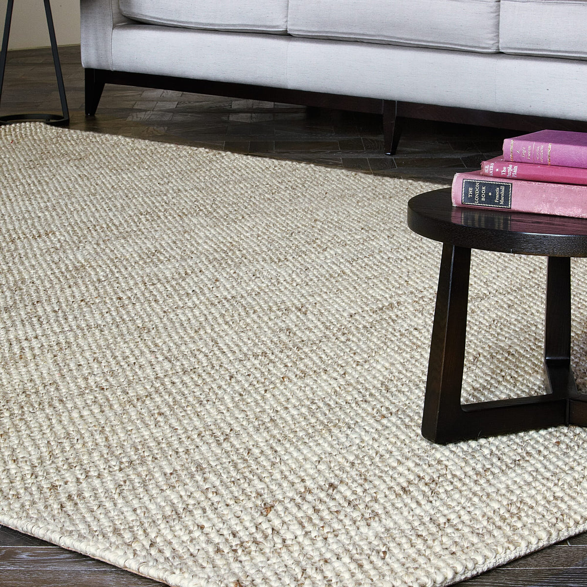 Katherine Carnaby Coast Cream CS03 rug in a living room