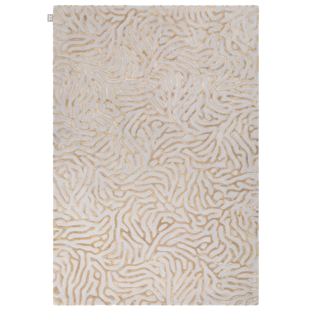 Katherine Carnaby Coral Gold rug
