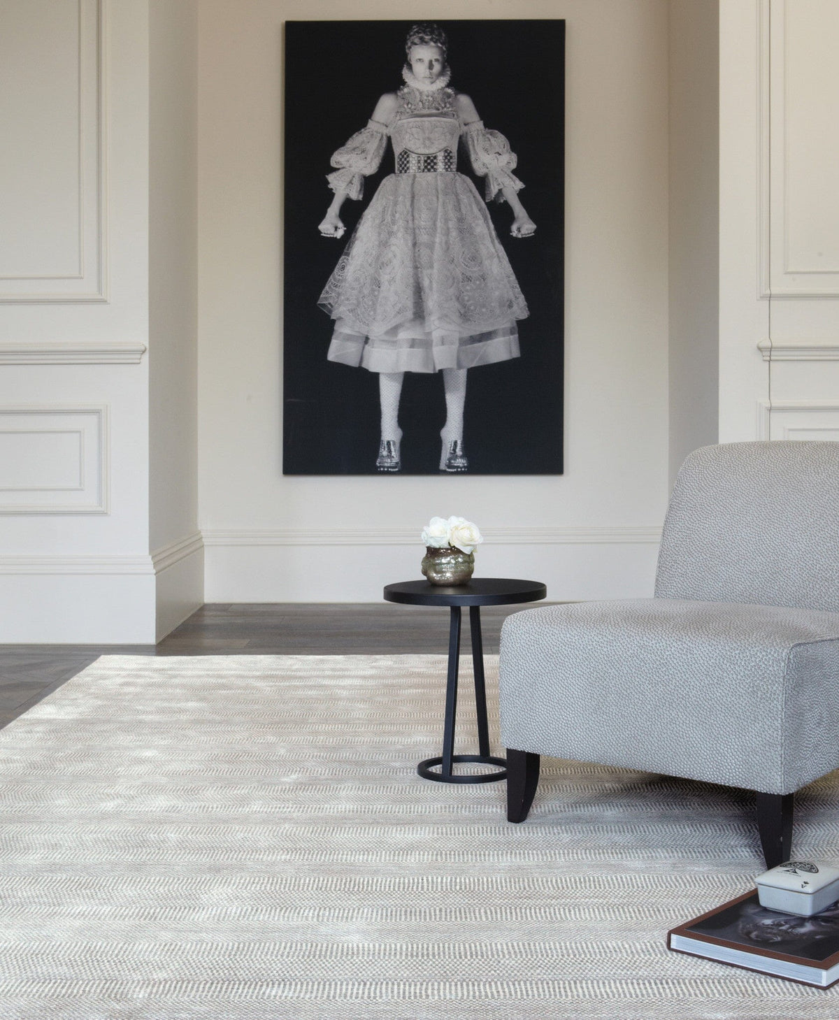 Katherine Carnaby Darcy Silver rug