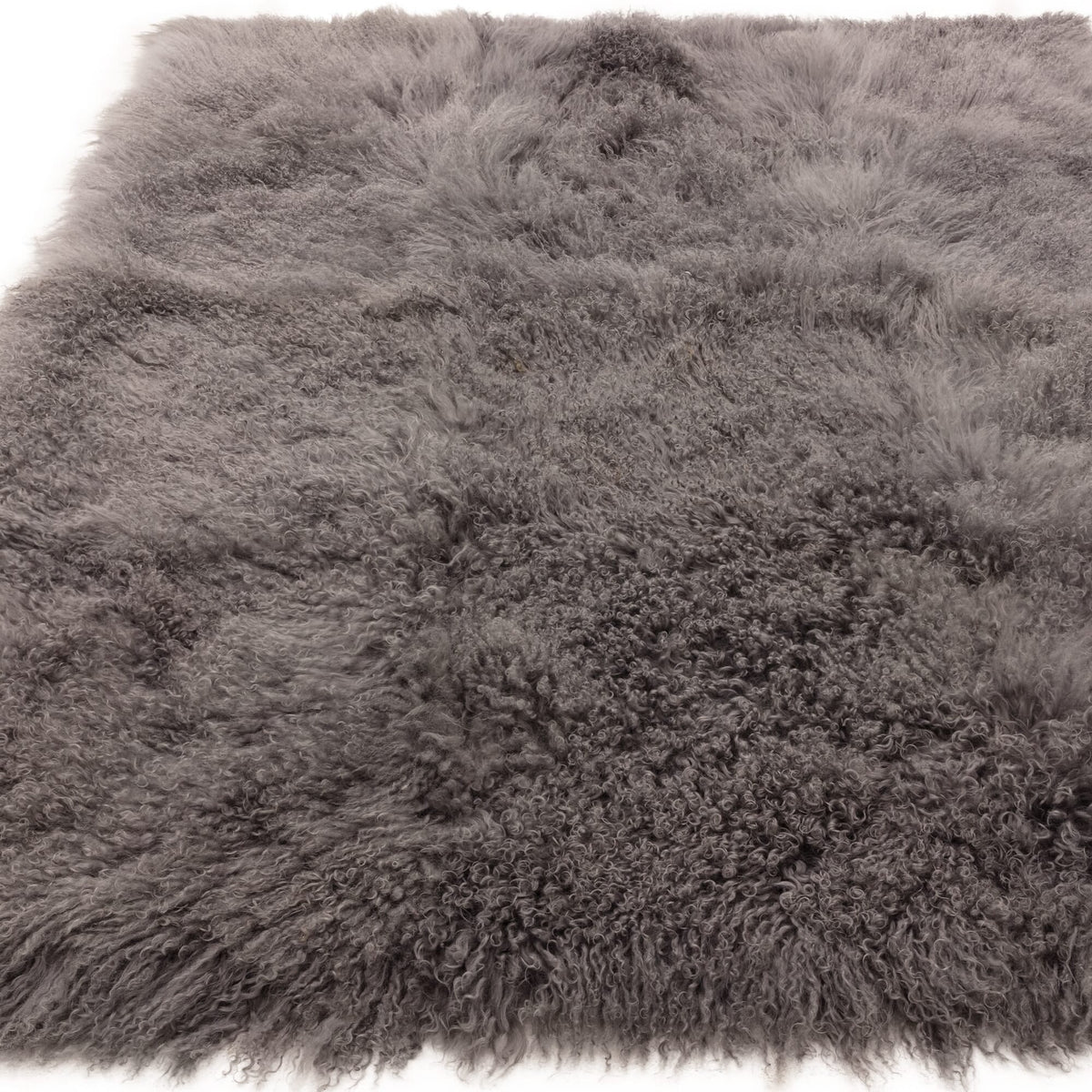 Katherine Carnaby Mantra Grey rug styled in a room setting