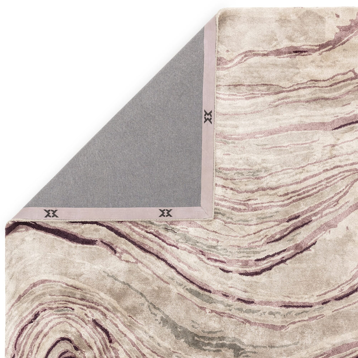 Katherine Carnaby Tuscany Amethyst Marble rug detail