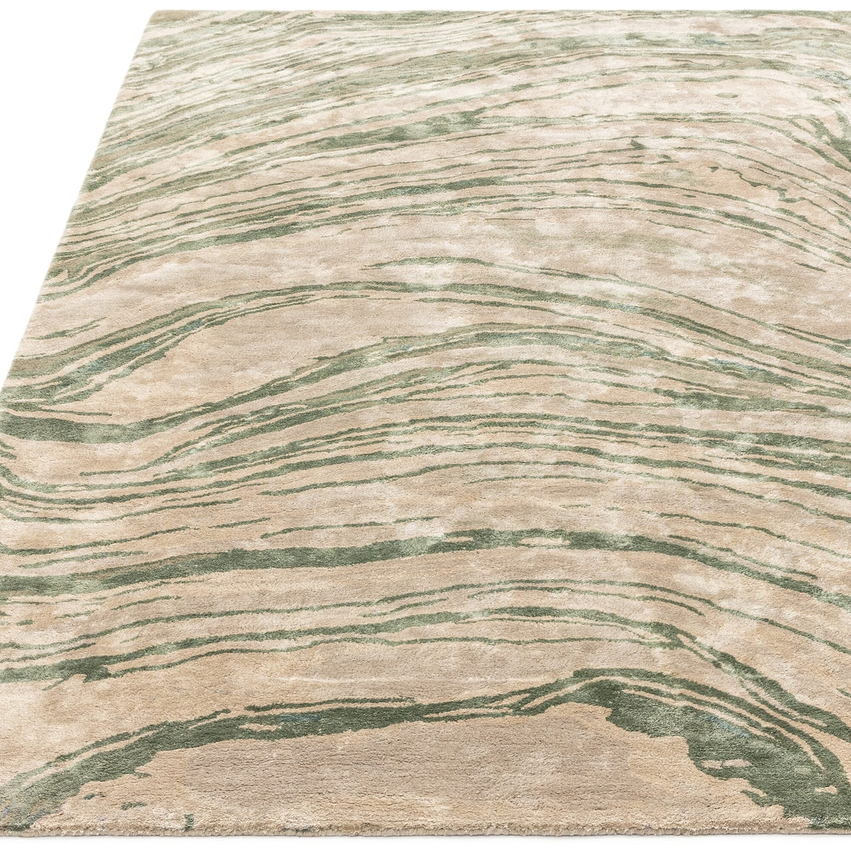 Katherine Carnaby Tuscany Tourmaline Marble rug styled in a room setting