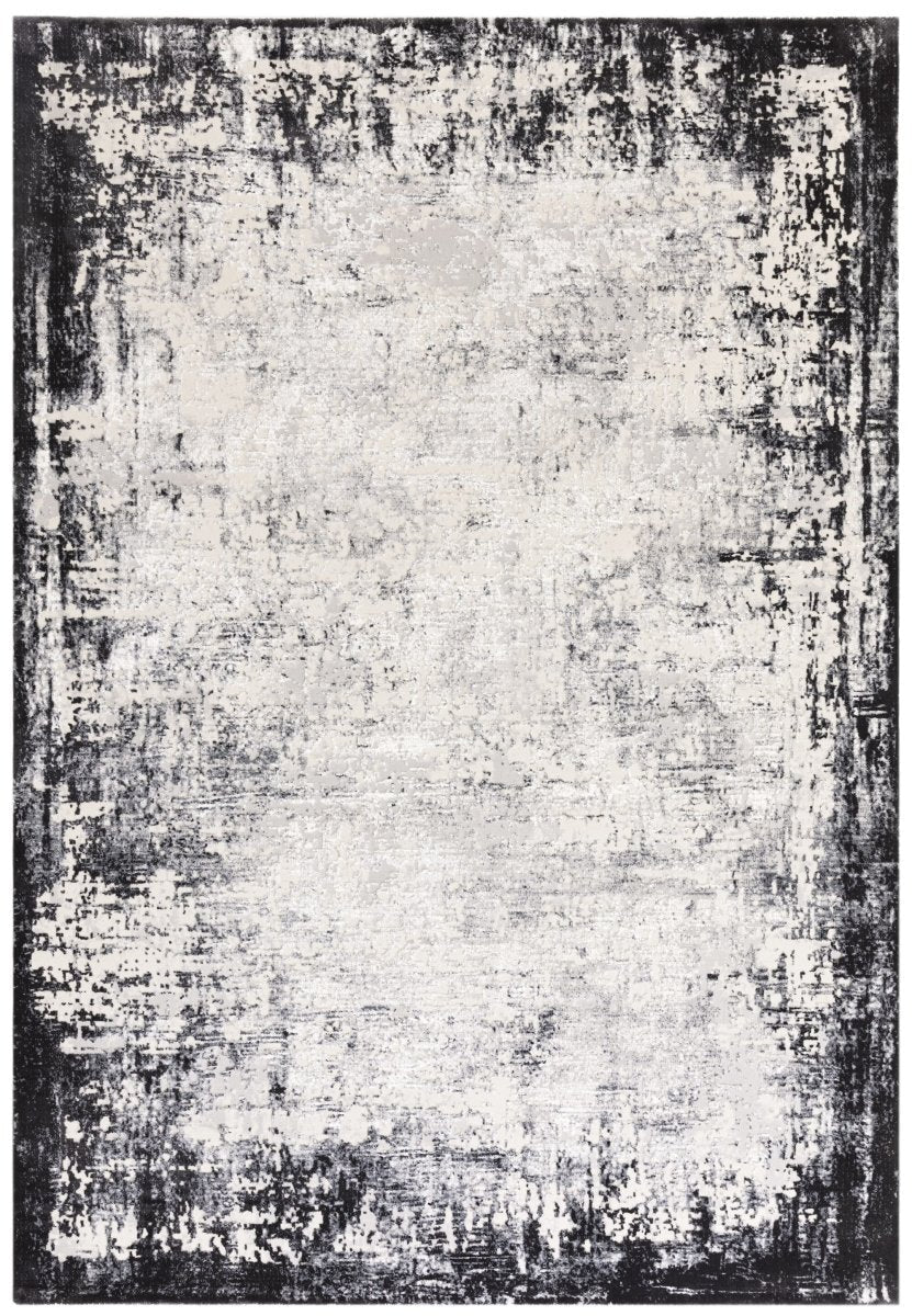 Kuza Borders Grey rug