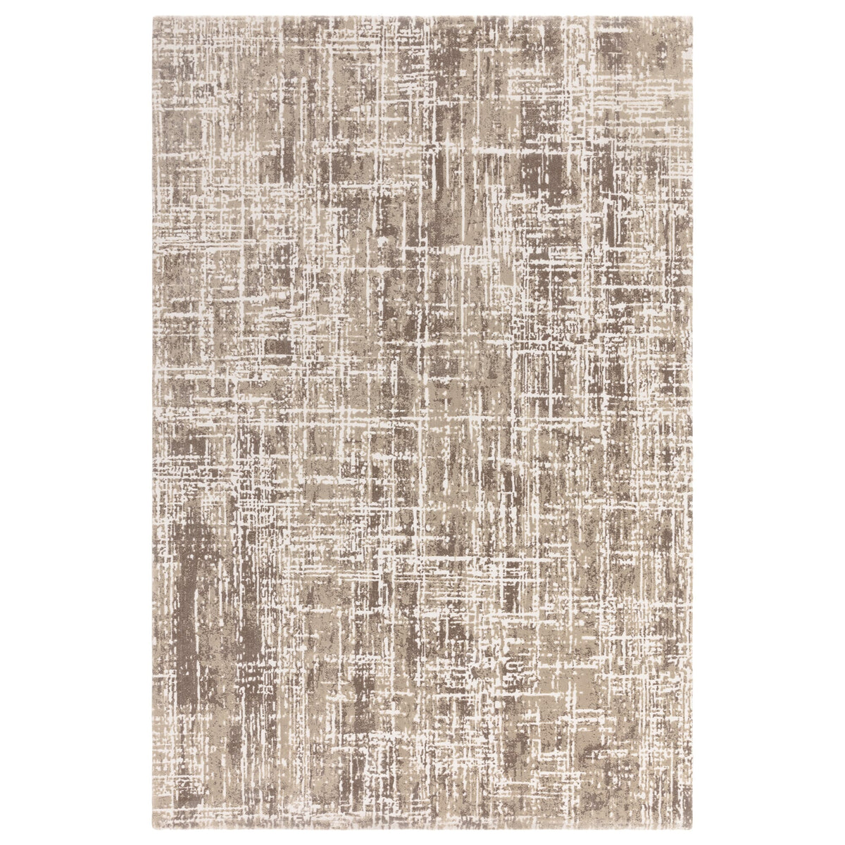 Kuza Abstract Beige rug