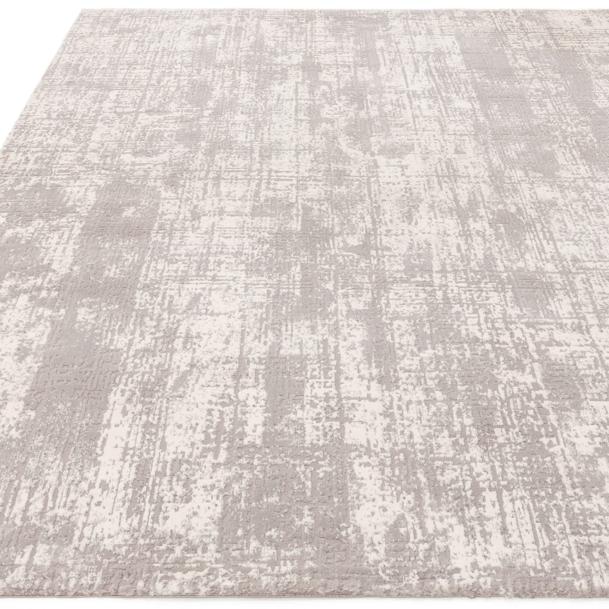 Kuza Abstract Grey rug
