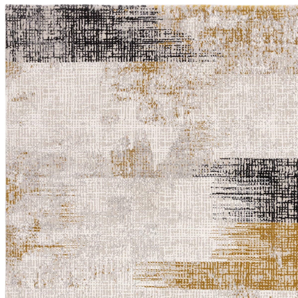 Kuza Lines Gold rug