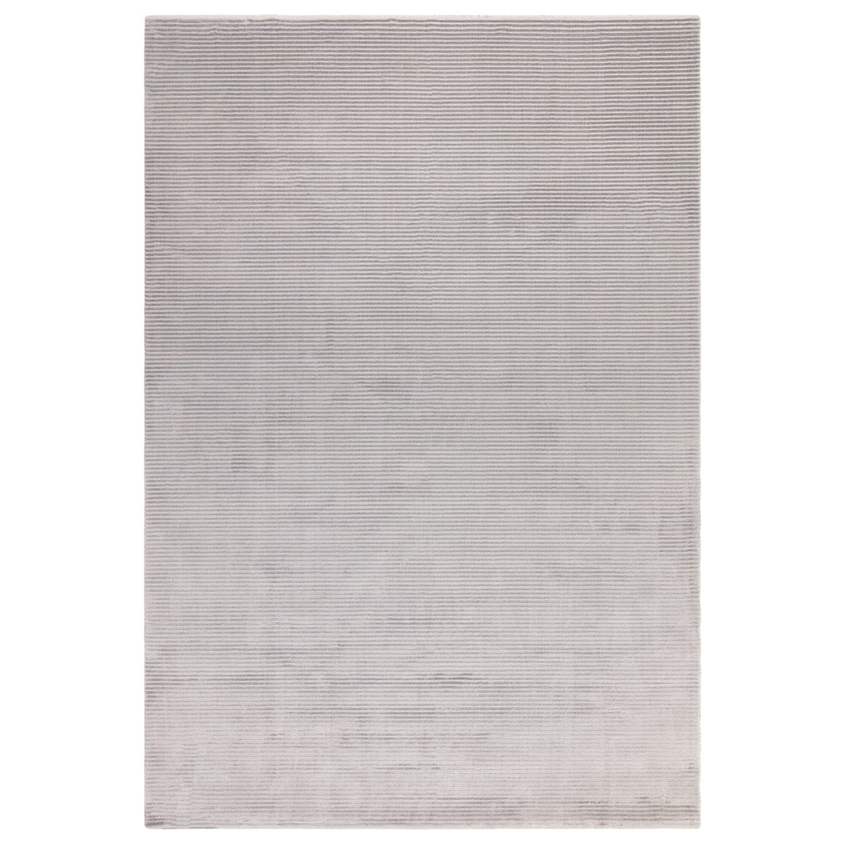Kuza Plain Stripe Silver rug