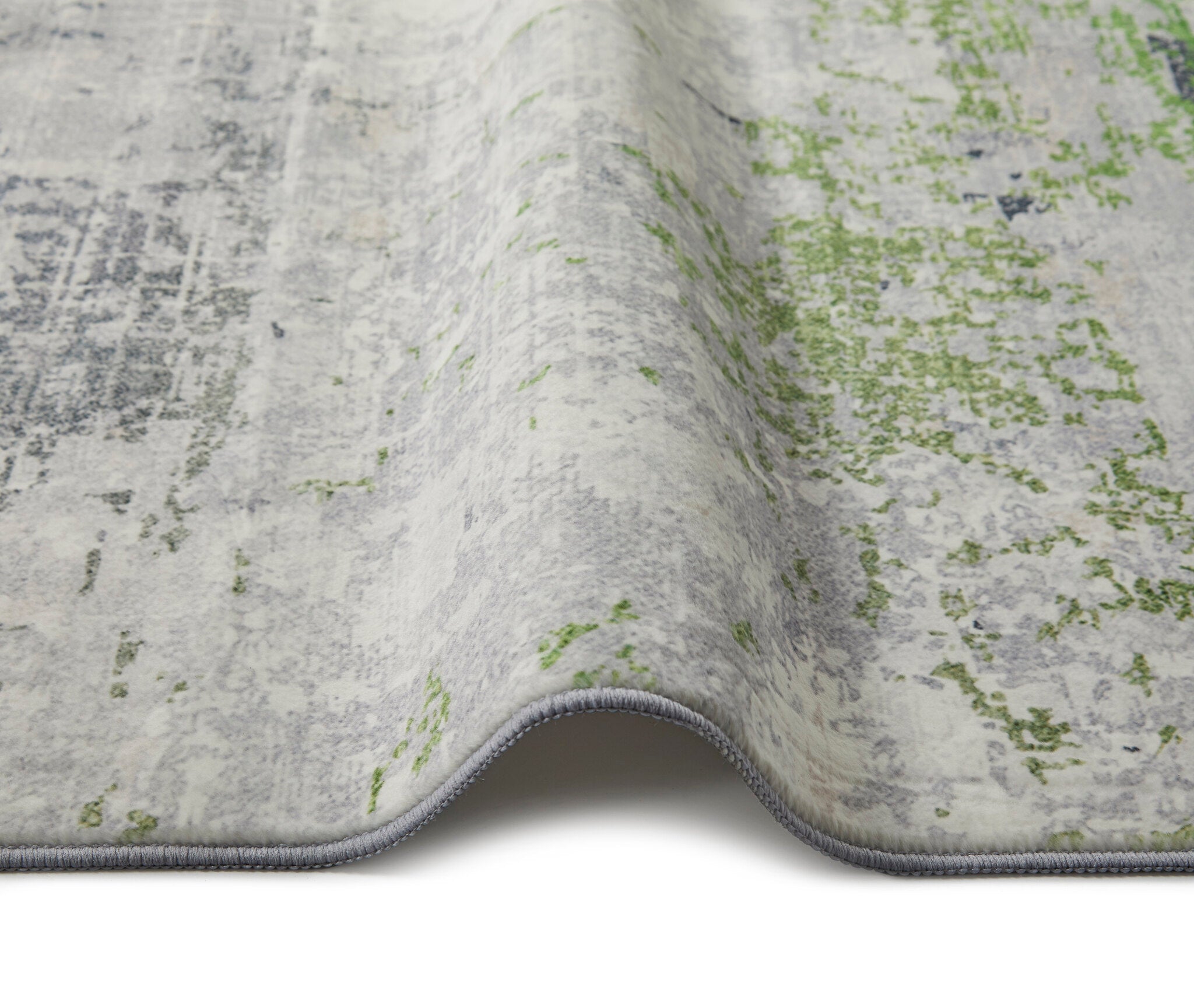 Lux Washable LUX 08 Ivory Green rug