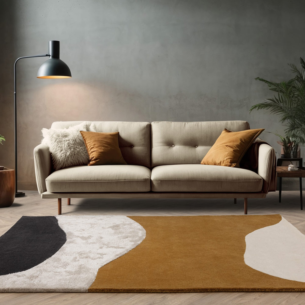 Matrix Signature Ochre MAX104 rug
