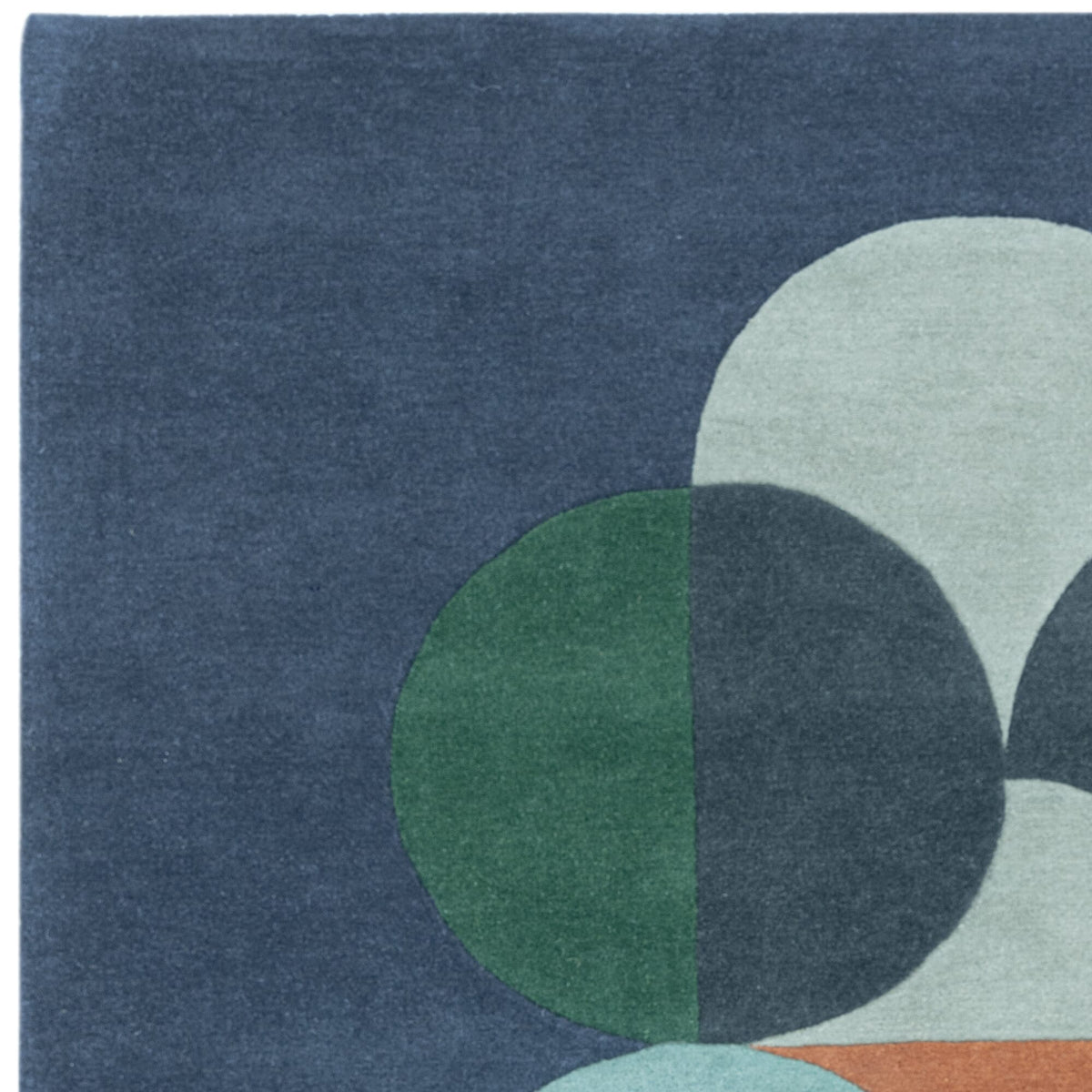 Matrix Statement Navy MAX91 rug