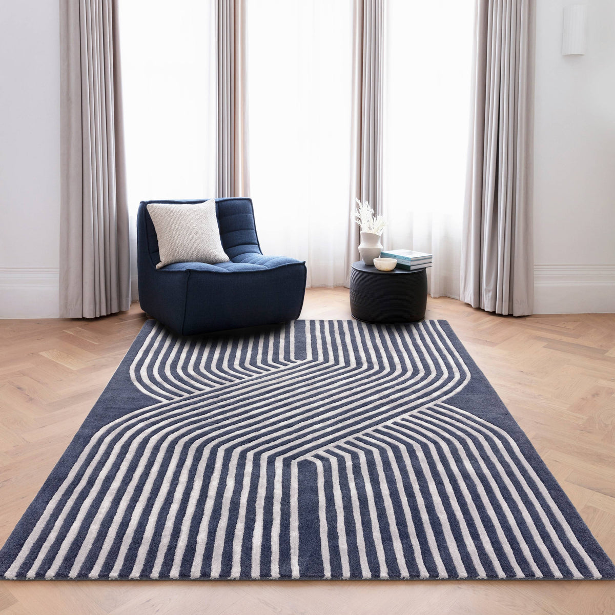 Matrix Solstice Navy MAX97 rug