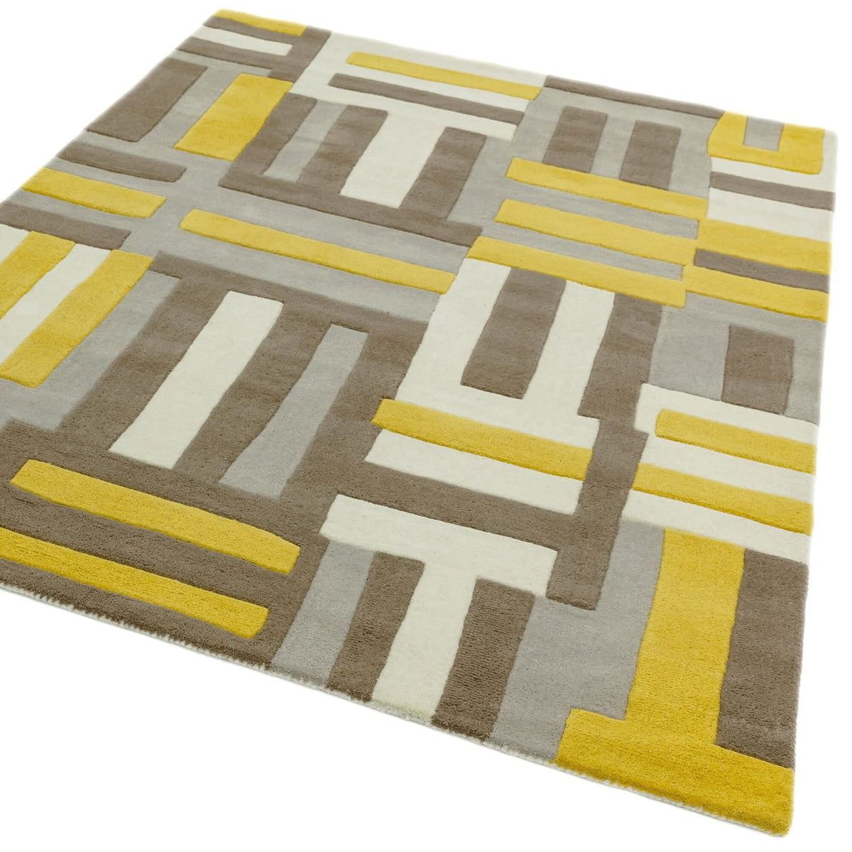Matrix Code Yellow MAX17 rug