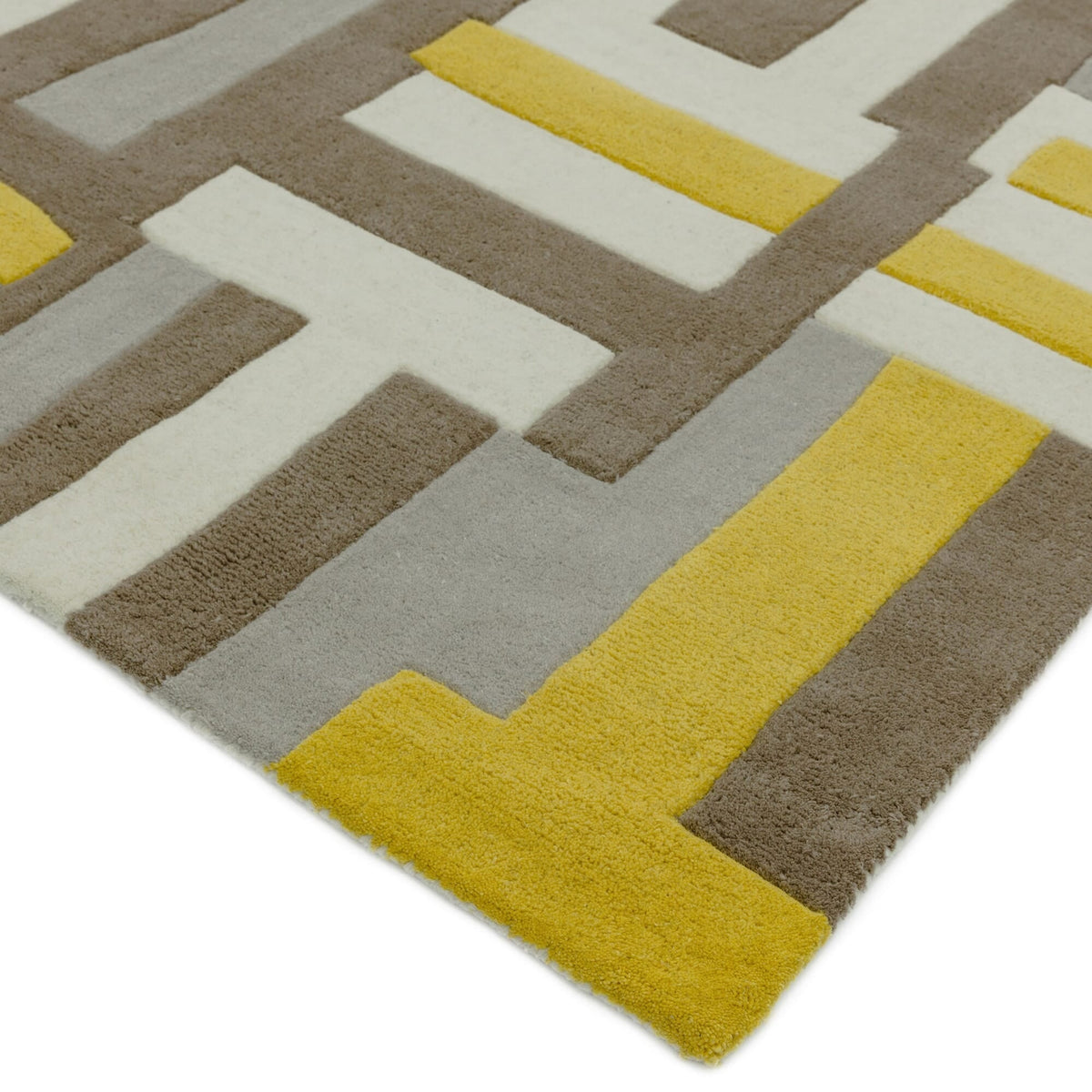 Matrix Code Yellow MAX17 rug