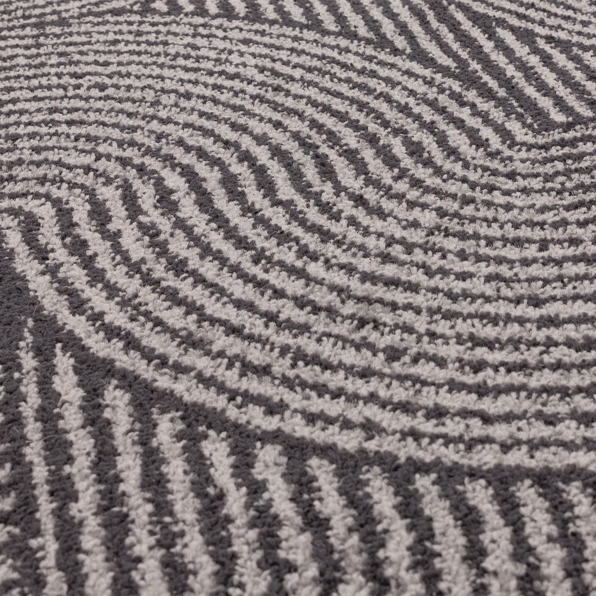 Muse MU01 Charcoal Swirl rug