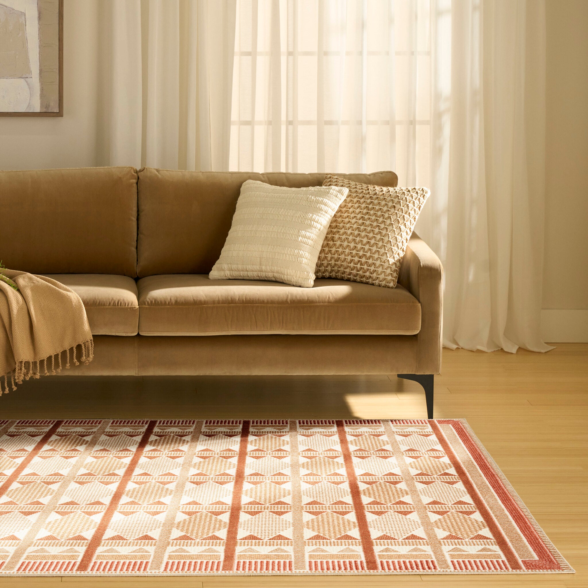 Nordic NRC 06 Rust Multi rug