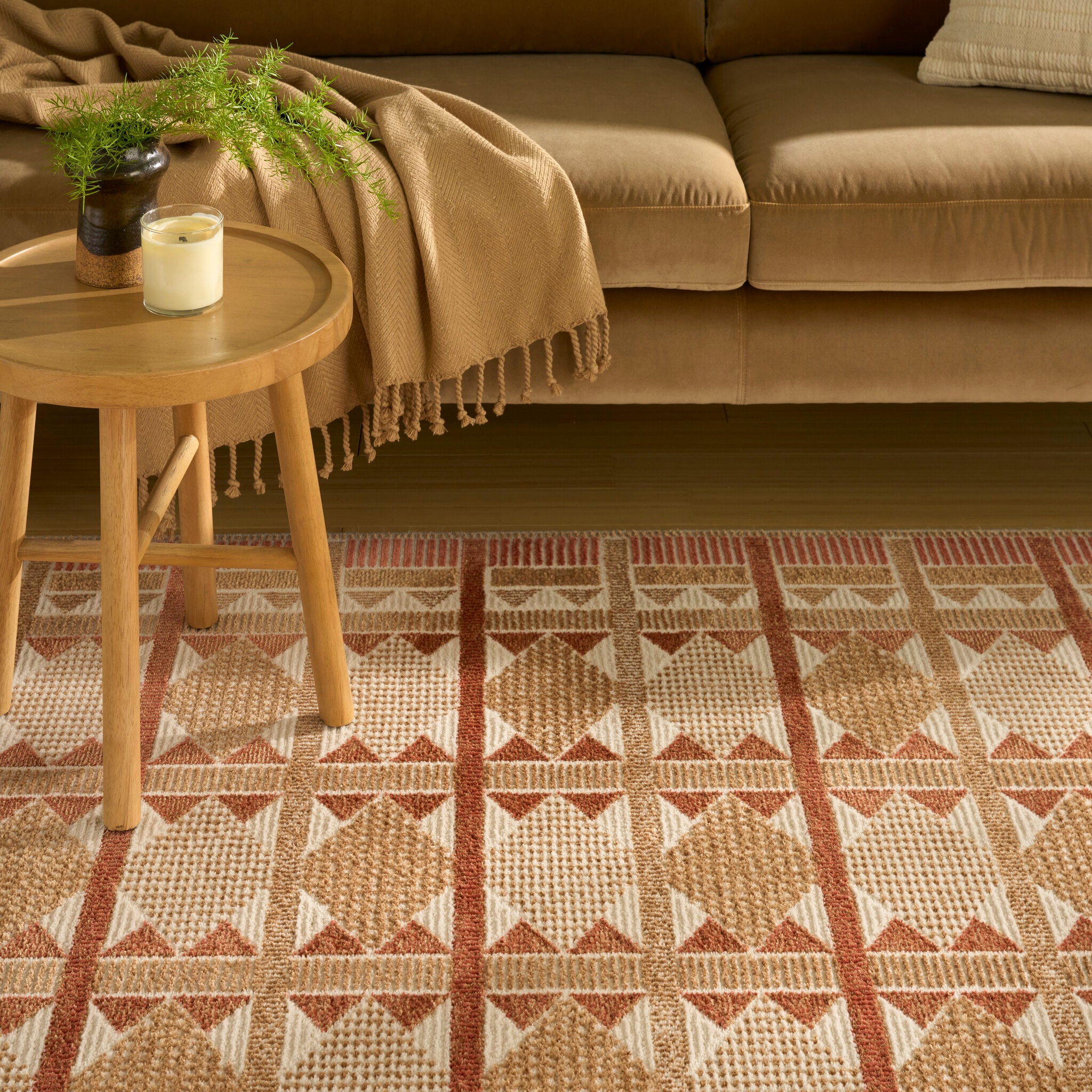 Nordic NRC 06 Rust Multi rug