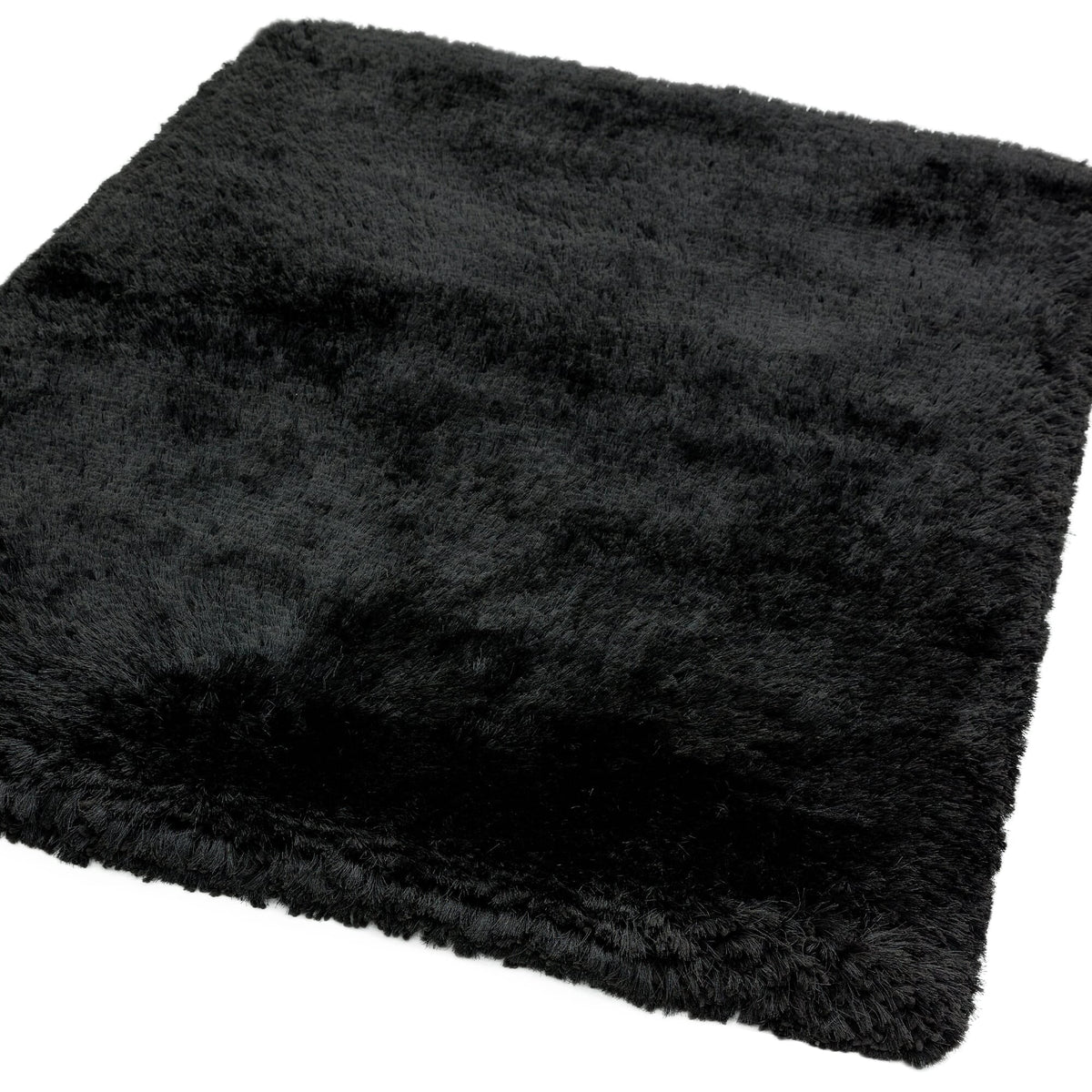 Plush Black rug
