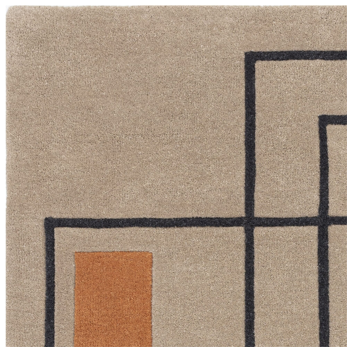 Reef RF20 Outline Terracotta rug