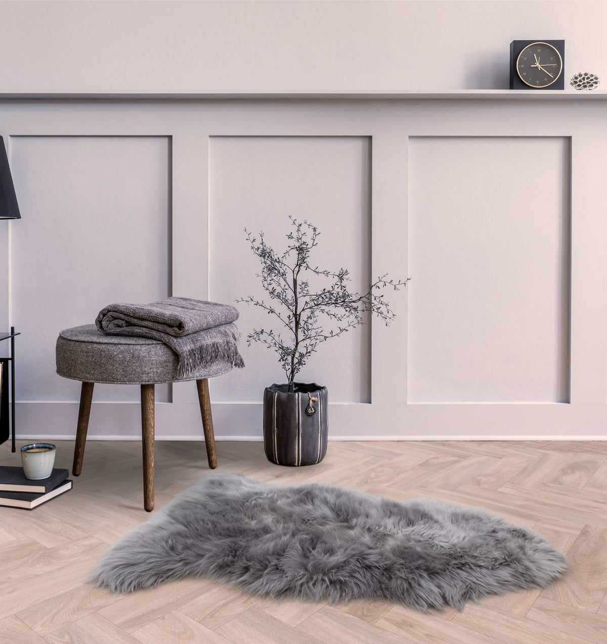 Sheepskin Grey rug