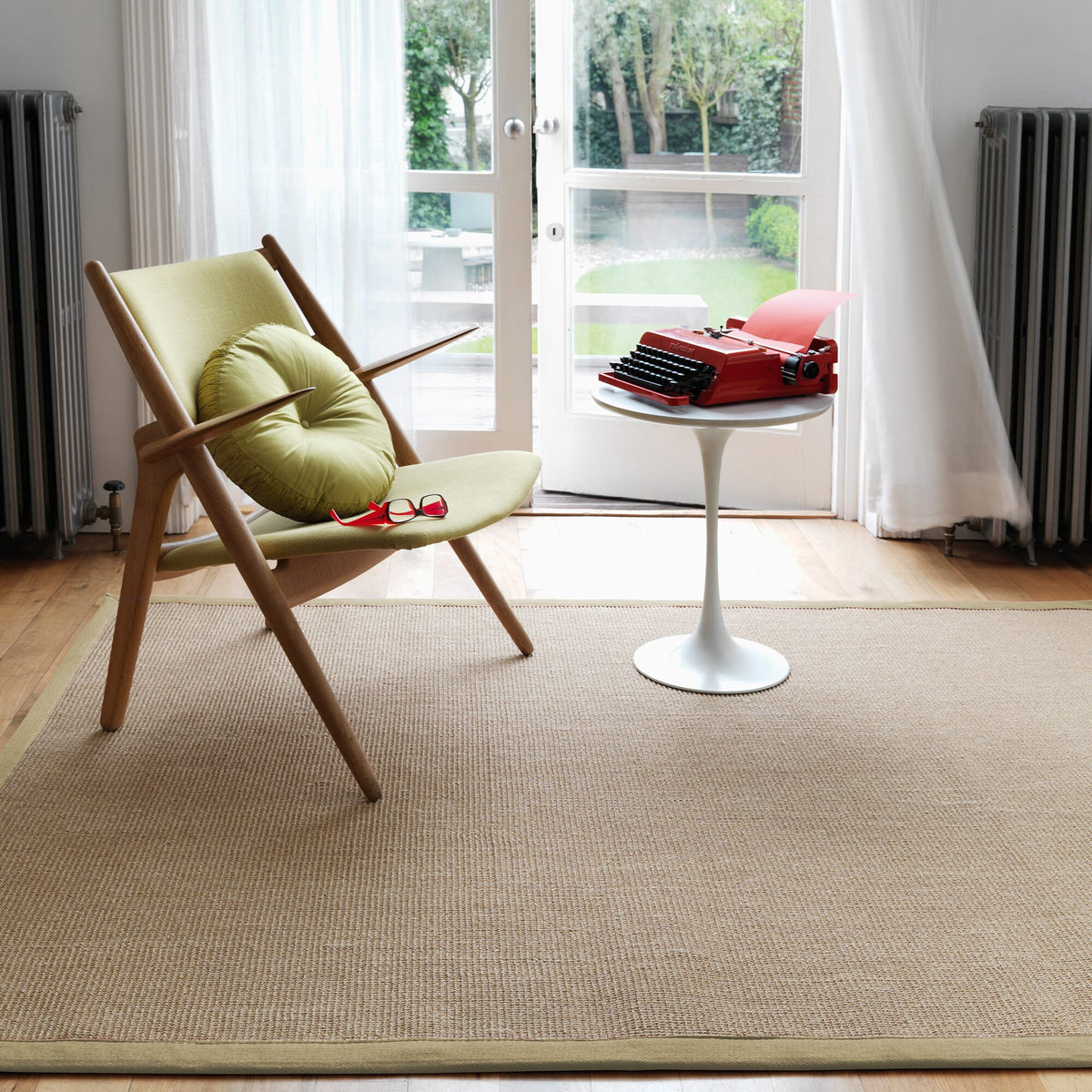 Sisal Linen Sage rug