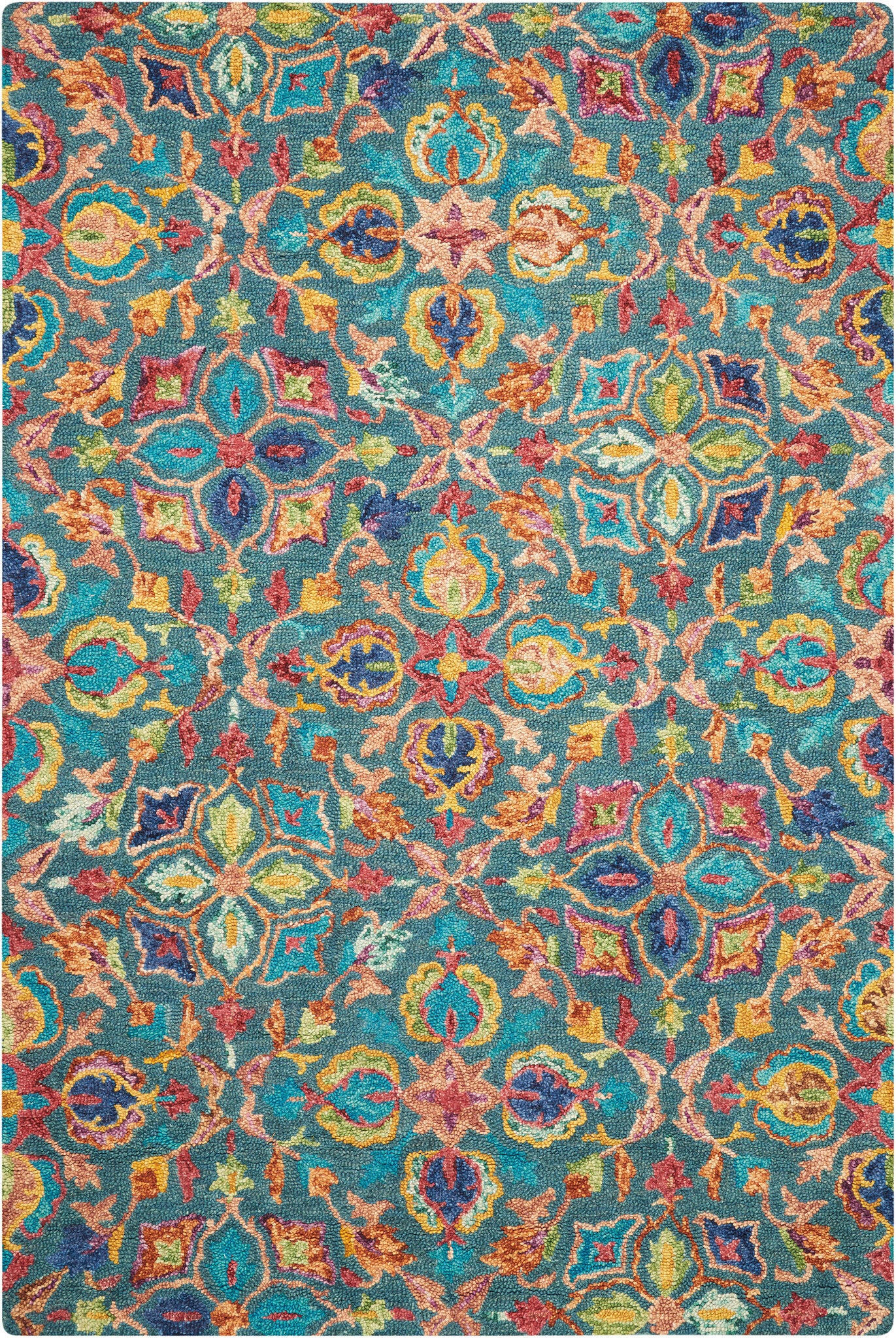 Vibrant VIB08 Teal rug