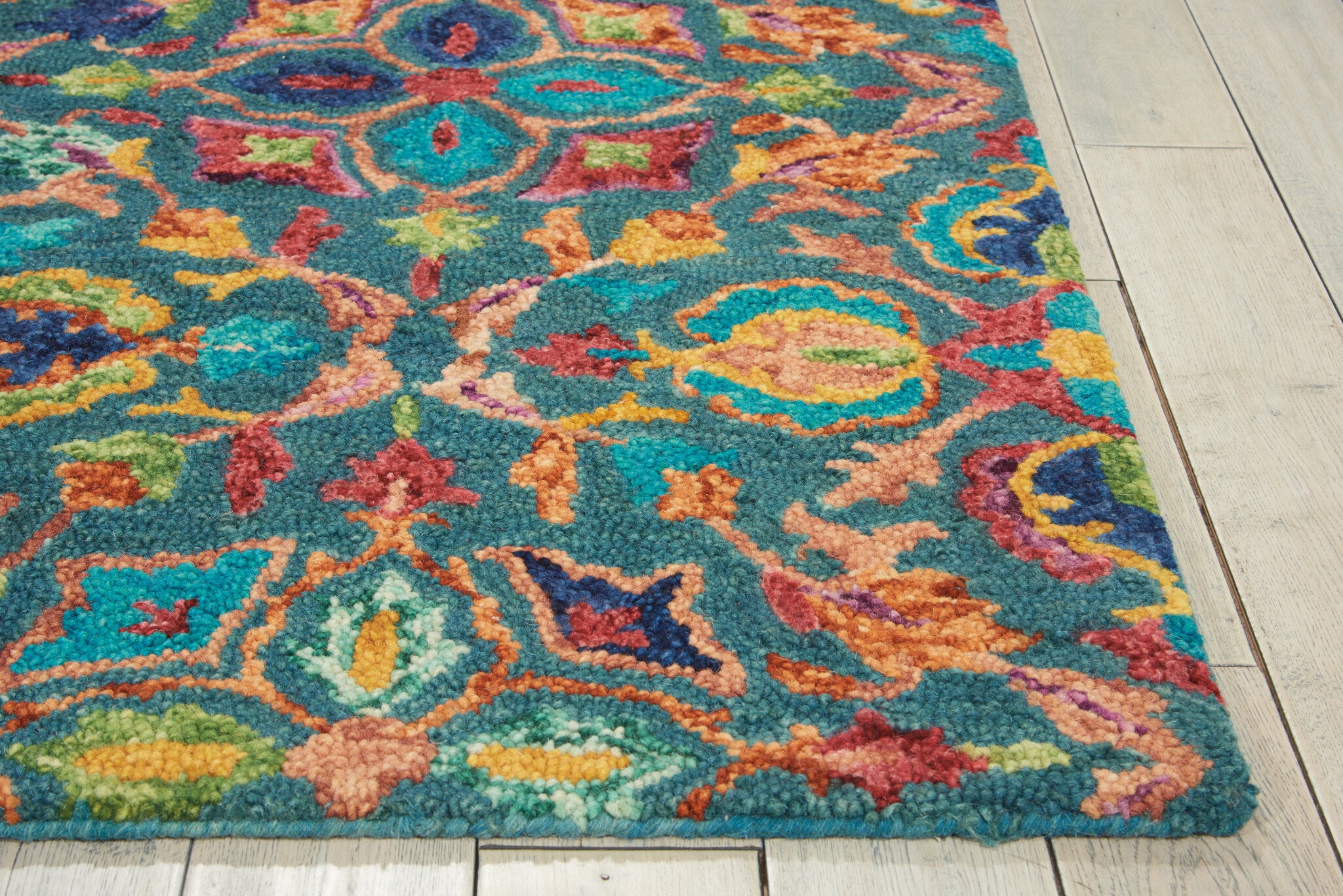 Vibrant VIB08 Teal rug